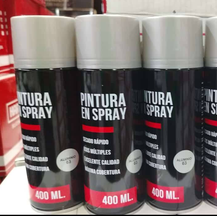 PINTURA SPRAY ALUMINIO #63 HARDMAN