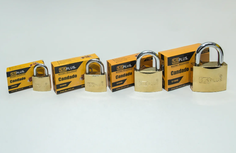 CANDADO DORADO 38MM SJSPLUS