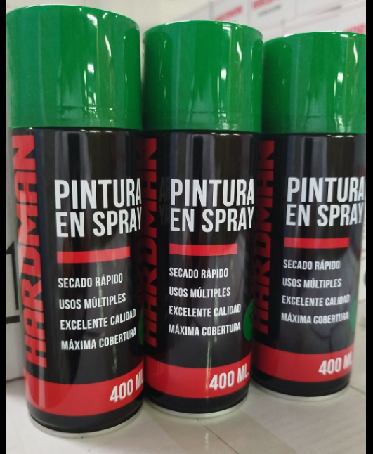 PINTURA SPRAY VERDE #37 HARDMAN
