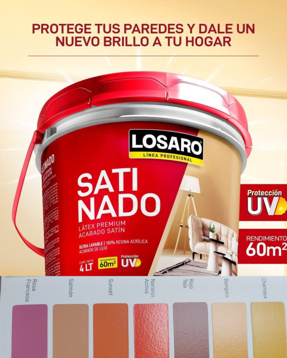 LATEX SATINADO BENGALA LOSARO X GLN