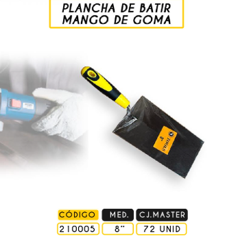 PLANCHA DE BATIR M/GOMA VYTOOLS 8