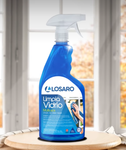 LIMPIA VIDRIO SPRAY X 650ML LOSARO