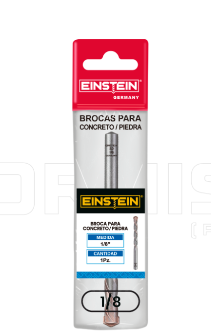 BROCA P/CONCRETO PREMIUM EINSTEIN 5/16