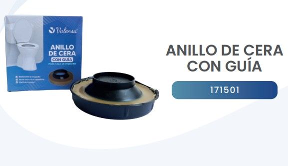 ANILLO DE CERA CON GUIA 