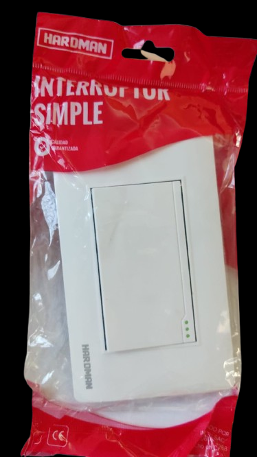 INTERRUPTOR SIMPLE P/E COD HW1-01 HARDMAN