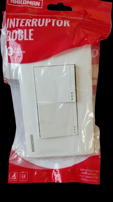 INTERRUPTOR DOBLE P/E COD HW1-03 HARDMAN