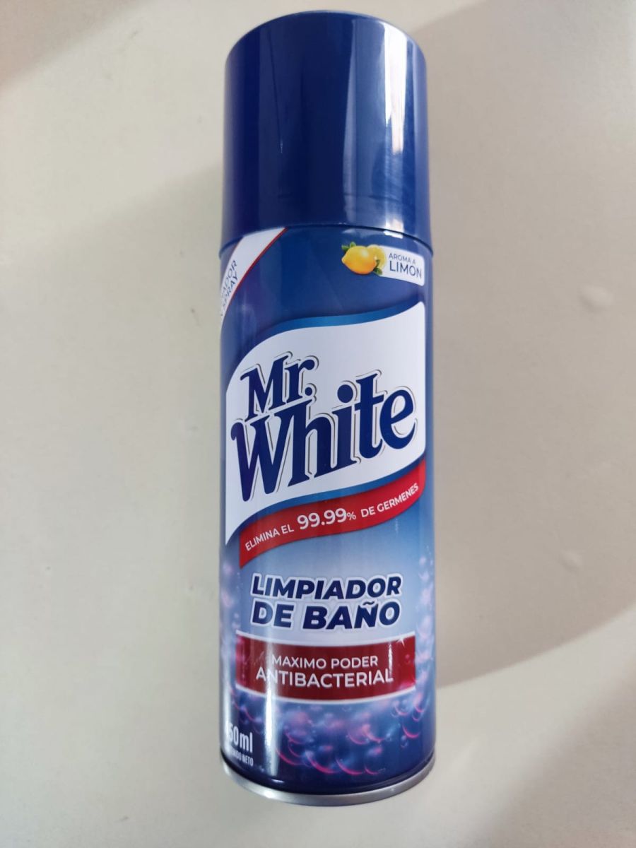 LIMPIADOR DE BAÑO MR WHITE