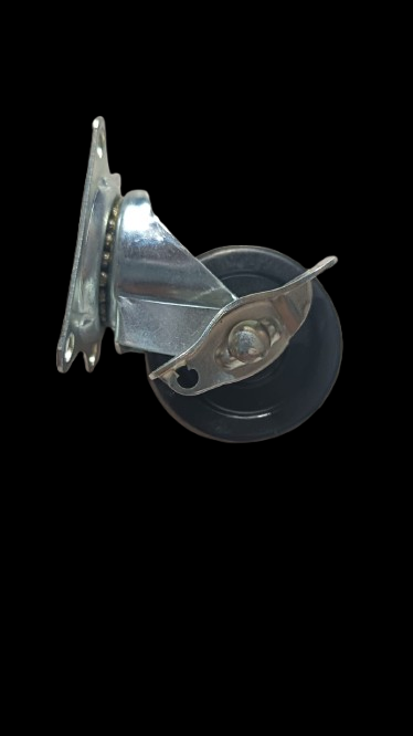 GARRUCHA INDUSTRIAL PLATAFORMA NEGRO C/FRENO 2 S/M