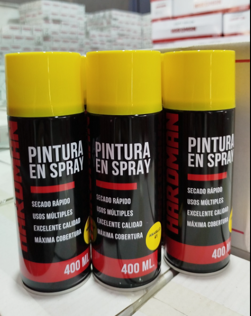 PINTURA SPRAY AMARILLO #41 HARDMAN