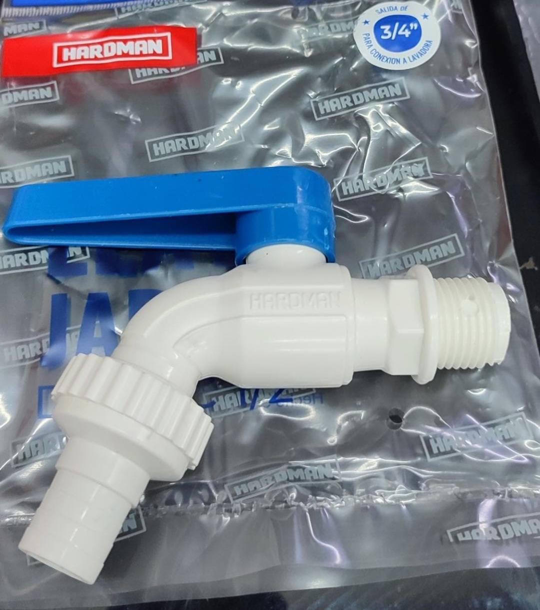 CAÑO JARDIN 1/2 PVC C/BLANCO HARDMAN CJ12