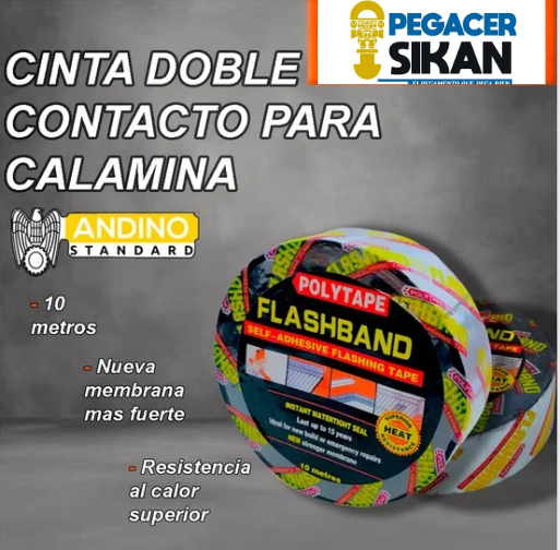CINTA DOBLE CONTACTO P/CALAMINA FLASHBAND X24PZAS