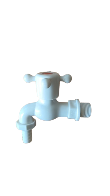 CAÑO JARDIN PVC MARIPOSA COLOR BLANCO