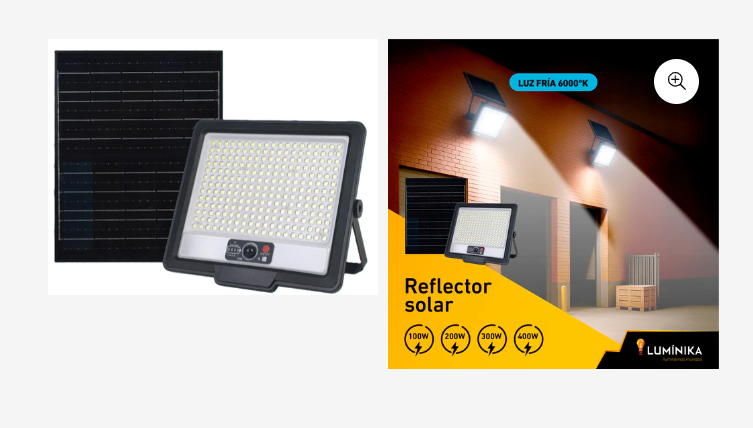 REFLECTOR SOLAR 400W LUMINIKA